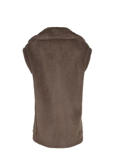 Max Mara Woman Brown Coats In Brown