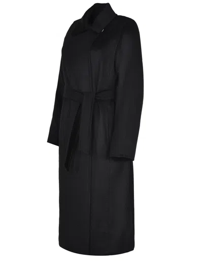 Max Mara Manuela Icon Coat In Black