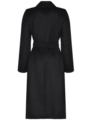 Max Mara Manuela Icon Coat In Black