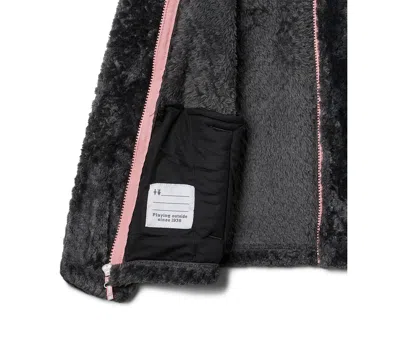 Columbia Girls 7-20 Fire Side Sherpa Full Zip Jacket In Black