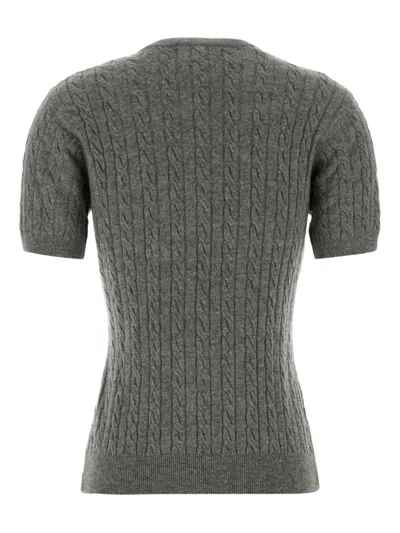 Gimaguas Grey Wool Blend Rina Sweater In Gray