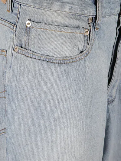 Balenciaga Women Baggy Trousers In Blue