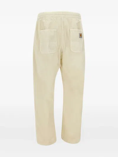 Carhartt Drawstring Reinforced Trousers In Neutral