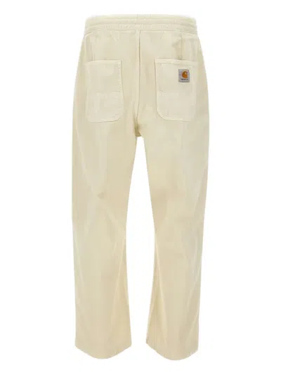 Carhartt Drawstring Reinforced Trousers In Neutral