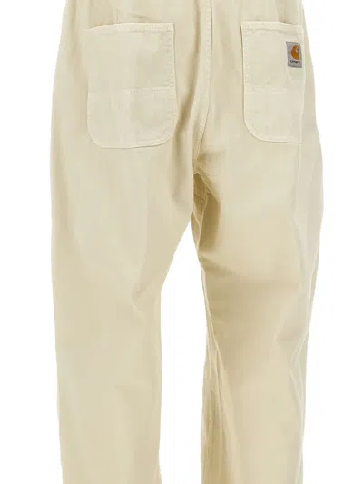 Carhartt Drawstring Reinforced Trousers In Neutral