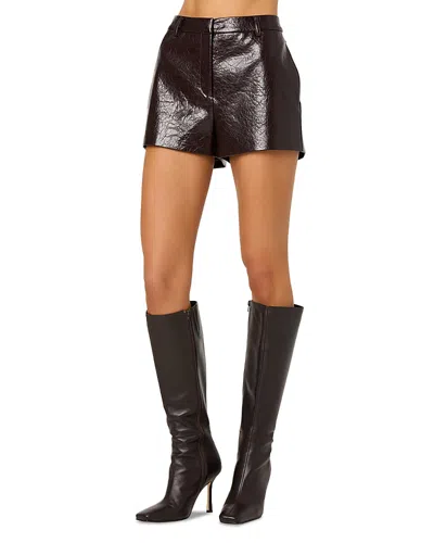 Astr Women's Wynn A-line Mini Shorts In Brown