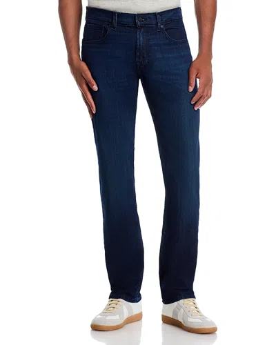 7 For All Mankind The Straight Jeans In Belton In Brown