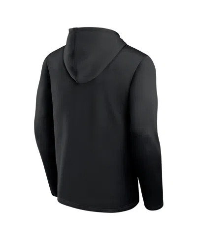 Logo Athletic Men's Black Jacksonville Jaguars Head Start Pullover Hoodie In Black