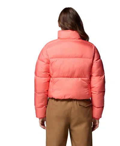Columbia Women's Puffect Cropped Jacket In Orange