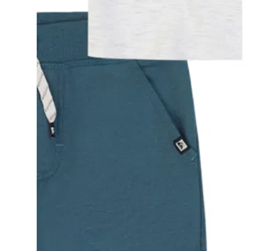 Quiksilver Toddler & Little Boys 4t-7 3-piece Crewneck T-shirt, Hooded Sweatshirt And Joggers Set In Multi