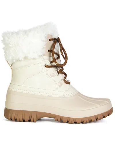 Jbu Camden Waterproof Faux Shearling Lined Duck Boot In Gray