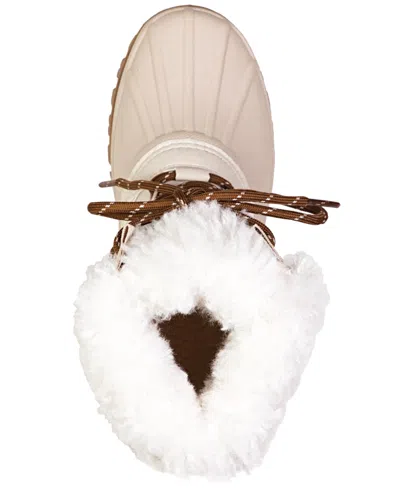 Jbu Camden Waterproof Faux Shearling Lined Duck Boot In Gray