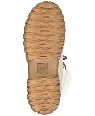 Jbu Camden Waterproof Faux Shearling Lined Duck Boot In Gray