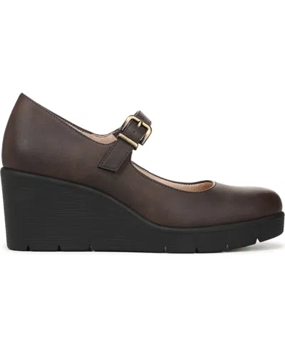 Soul Naturalizer Adore Mary Jane Wedges In Brown