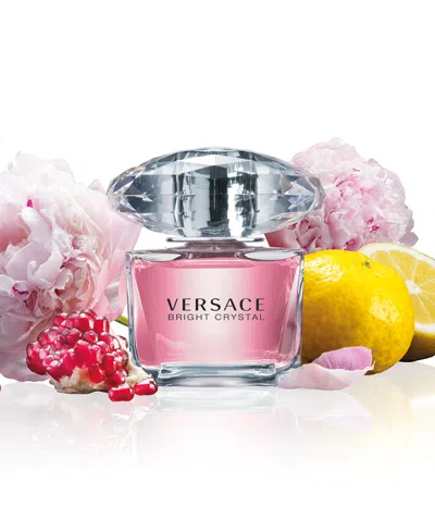 Versace Bright Crystal Eau De Toilette Gift Set ($206 Value) In Pink