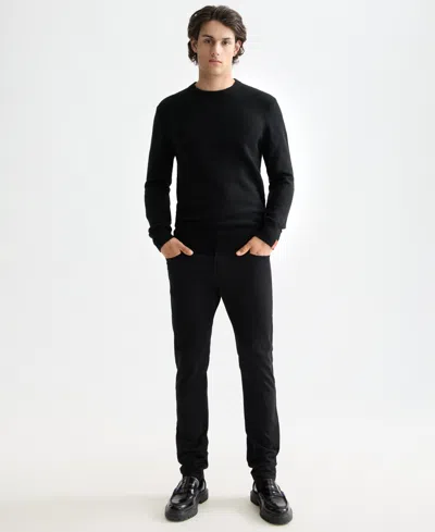 Scotch & Soda Soft Knit Crewneck Sweater In Gray