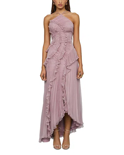 Amur Lorelie Halter Gown In Purple