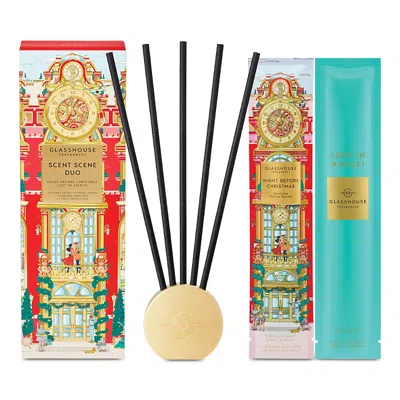 Glasshouse Fragrances Night Before Christmas Scent Stem Duo In Multi