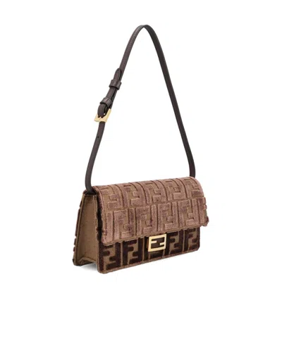 Fendi Isabel Marant Etoile Lamylic T-shirt Long Sleeve Cotton T-shirt In Brown