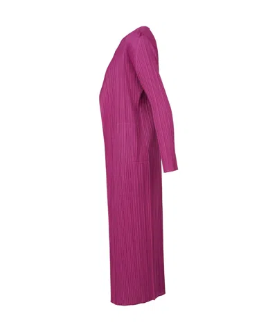 Issey Miyake Monthly Colors September Jacket In Purple