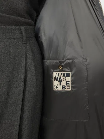 Max Mara The Cube Trepar Down Jacket In Green