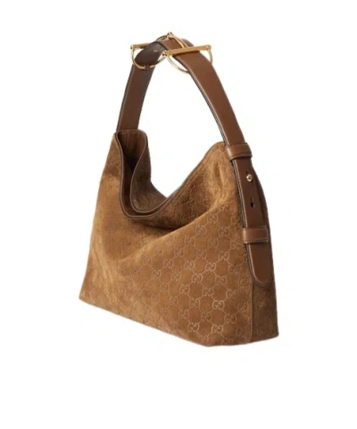 Gucci Medium Shoulder Bag "beatrix" In Brown