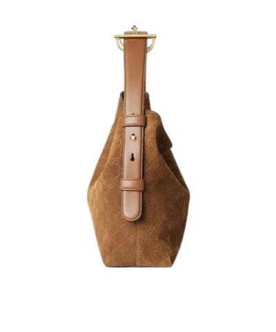 Gucci Medium Shoulder Bag "beatrix" In Brown