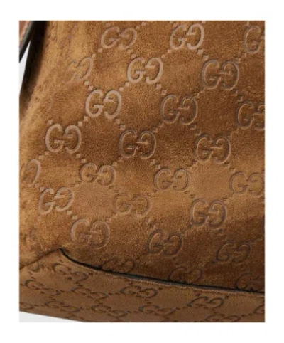 Gucci Medium Shoulder Bag "beatrix" In Brown