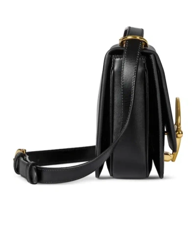 Gucci Schultertasche Siena Small Aus Leder In Black