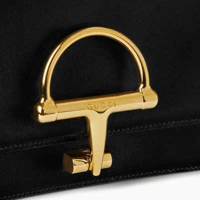 Gucci Schultertasche Siena Small Aus Leder In Black