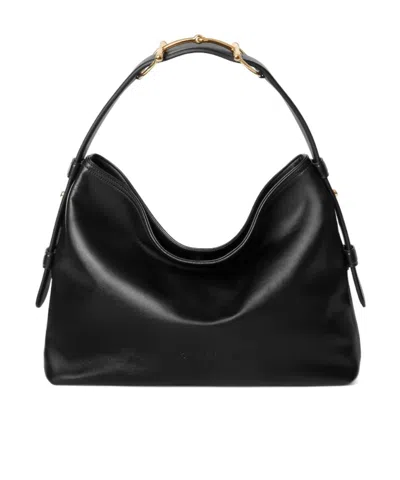 Gucci Beatrix Medium Size Shopping Bag In Black