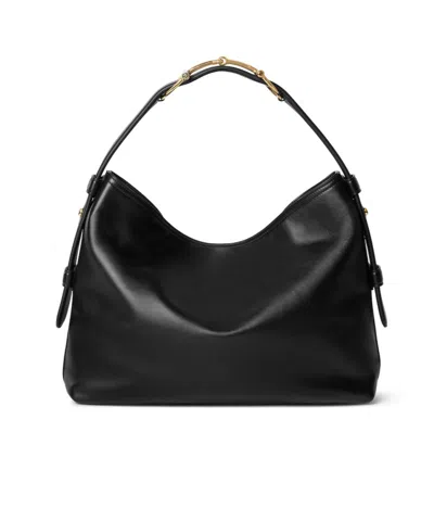 Gucci Beatrix Medium Size Shopping Bag In Black