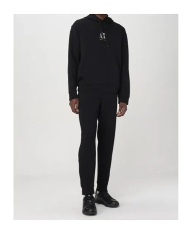 Armani Exchange Hoodies In Black