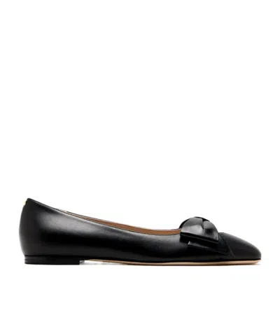 Valentino Bowow Ballerina Flats In Black