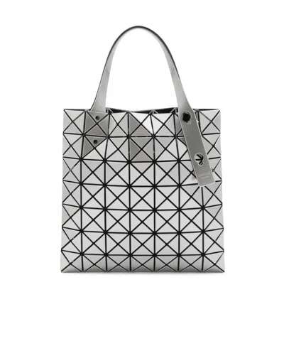 Bao Bao Issey Miyake Prism Geometric-pattern Tote Bag In Silver