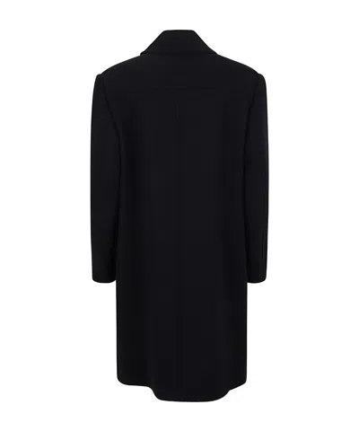 Dries Van Noten "racos" Coat In Black