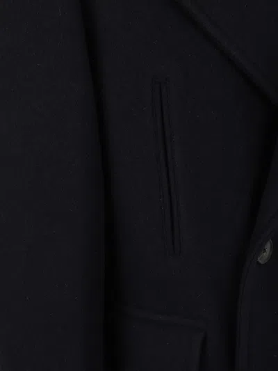 Dries Van Noten "racos" Coat In Black