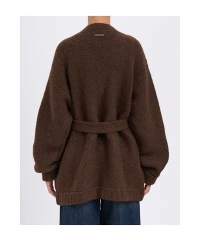 Dsquared2 Knit Cardigan In Brown