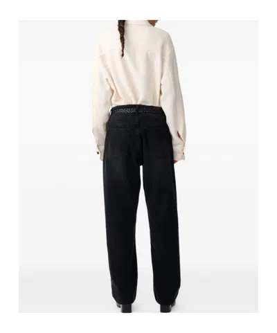 Studio Nicholson Long Sleeve Wool Shirt With Button Cuffs In White