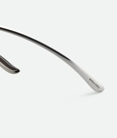 Bottega Veneta Eyewear Aviator Frame Sunglasses In Brown