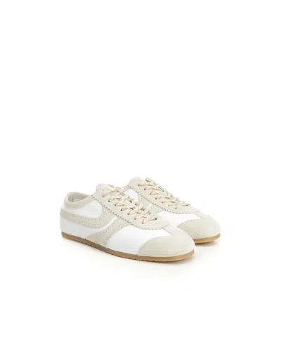 Dries Van Noten Leather Sneaker In Gray