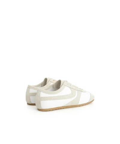 Dries Van Noten Leather Sneaker In Gray