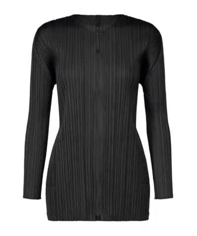Issey Miyake Mellow Pleats In Black