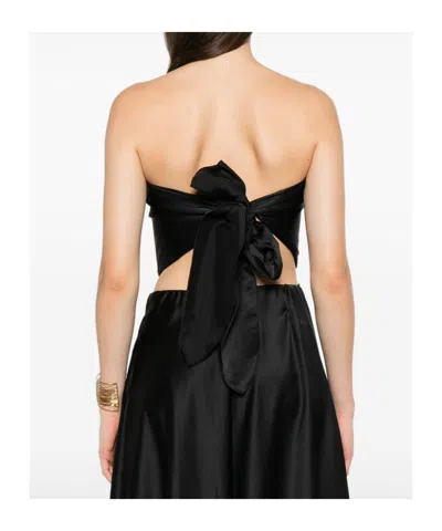 Forte Forte Bustier Top In Black