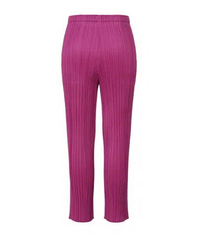 Issey Miyake Monthly Colors September Pants In Purple