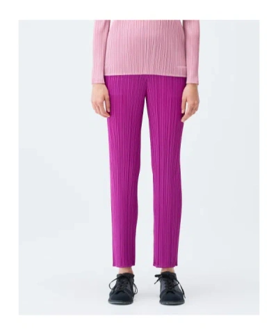 Issey Miyake Monthly Colors September Pants In Purple