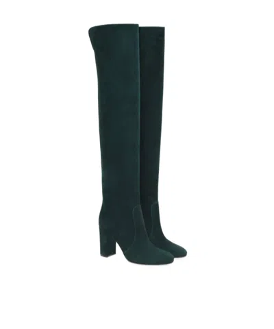 Gianvito Rossi Botas - Negro In Green