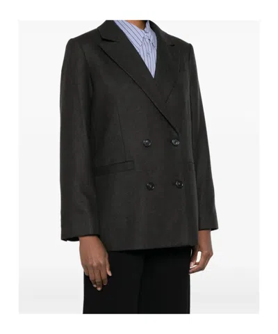 Apc A.p.c. Lucy Coat In Black