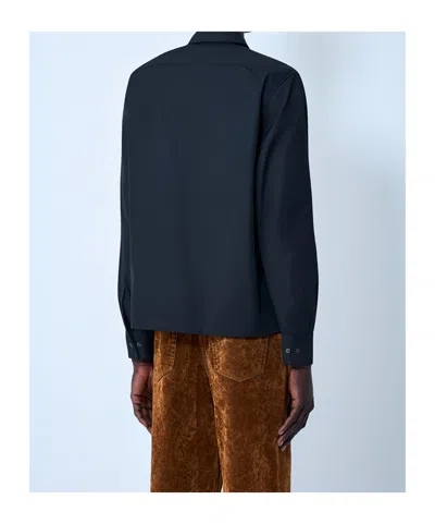 Dries Van Noten Men Nylon Shirt In Multi