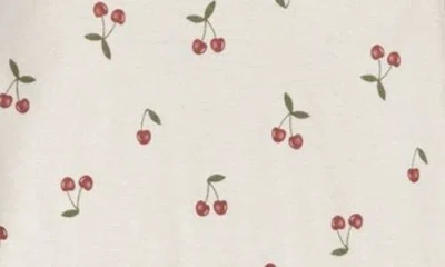 Petit Lem Kids' Fitted Two-piece Pajamas & Socks Set In White